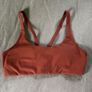 Vuori Yosemite Maroon Sports Bra